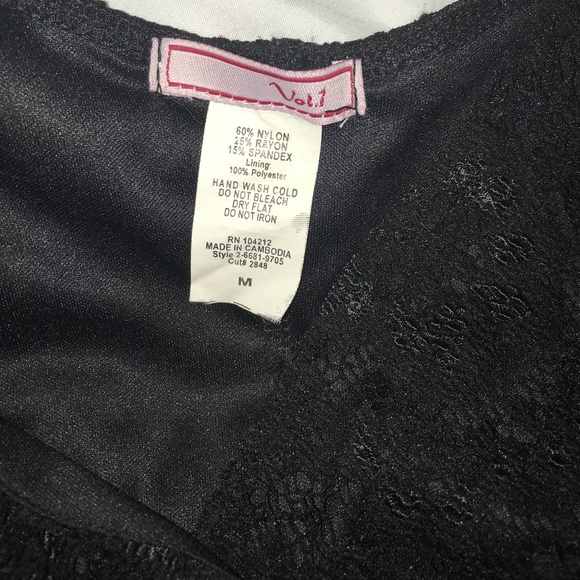 Women's Black Lace dress Size Medium - Picture 6 of 6